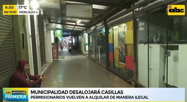 Municipalidad de Asunción desalojará casillas ubicadas sobre Pettirossi