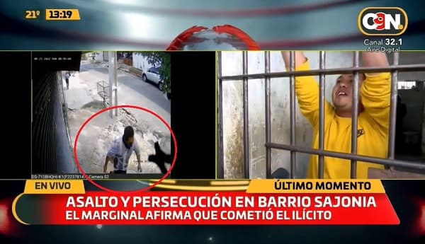 Detienen a delincuente con 19 antecedentes