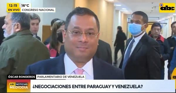 Diputados venezolanos buscan restablecer diálogo con Paraguay