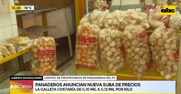 El kilo de galleta llegará a costar G. 12.000 con nueva suba, confirman