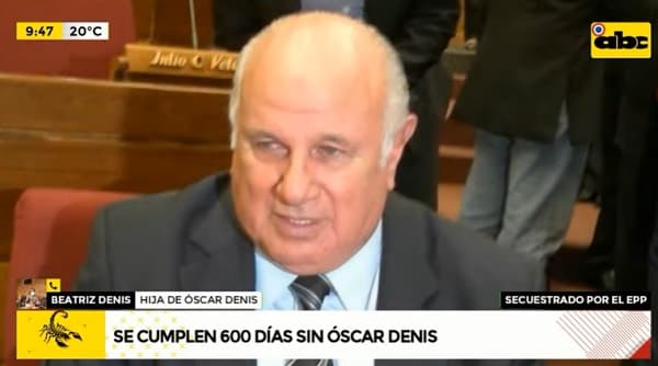 Se cumplen 600 días del secuestro de Óscar Denis y sus hijas cuestionan al Gobierno