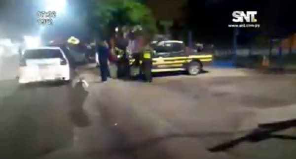 Atropellan a agente de Patrulla Caminera en control