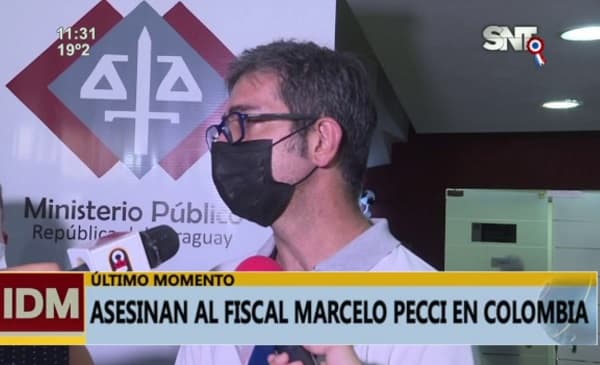 Asesinan al fiscal Marcelo Pecci en plena luna de miel 