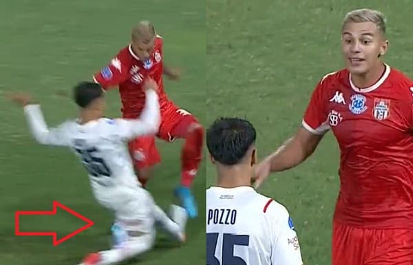 Caño y mensajito de Fernández en la Sudamericana 