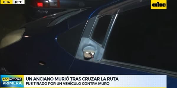 Hombre muere arrollado en Capiatá