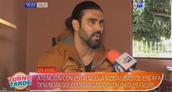 Hombre simula ser ganadero para estafar con cheques falsos, según denuncia