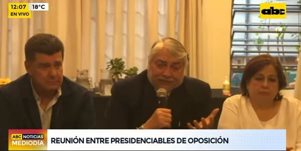 Presidenciables de la oposición se reúnen en busca de unidad