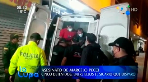 Dan a conocer identidades de detenidos en Colombia por crimen de Pecci