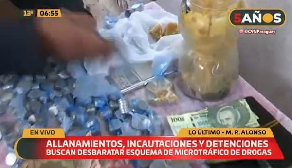 Desbaratan esquema de microtráfico en Mariano