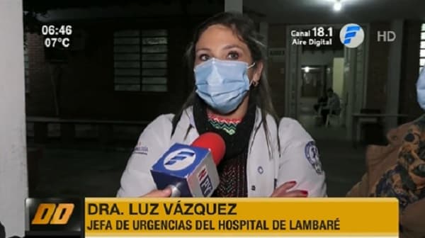 Jefa de Urgencias confirma que herida de bala pasó inadvertida