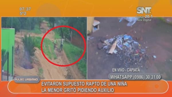 Vecinos impiden rapto de niña en Capiatá