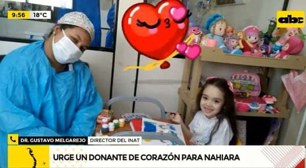 Nahiara urge un donante de corazón ante deterioro de su salud