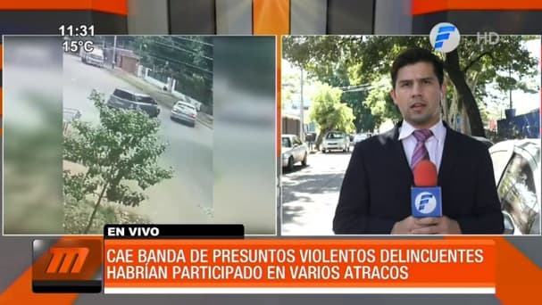 Cronista saludó a “toda la delincuencia” y es viral 