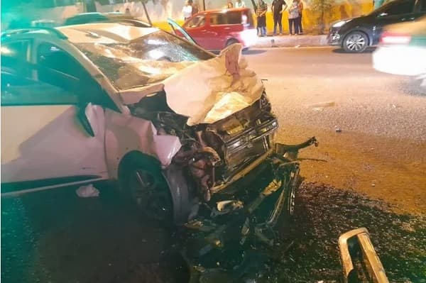 Choque de vehículos deja cinco heridos en Asunción