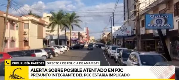 Policías y militares en alerta ante información de atentado del PCC en Pedro Juan