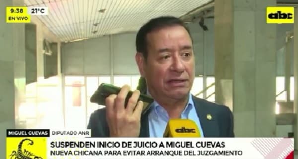 Suspenden nuevamente el inicio del juicio a Miguel Cuevas