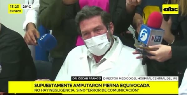 IPS niega negligencia y habla de “error de comunicación” tras denuncia