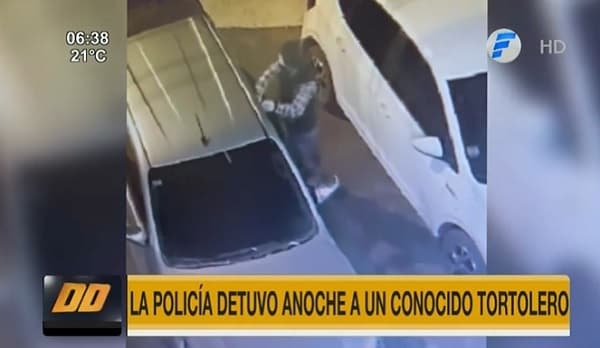 Detienen a hombre captado “tortoleando”