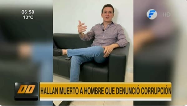Hallan sin vida a denunciante de Friedmann