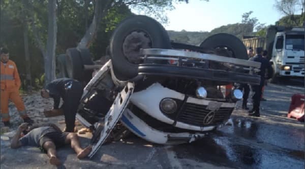 Reportan otro violento accidente rutero en Pedrozo