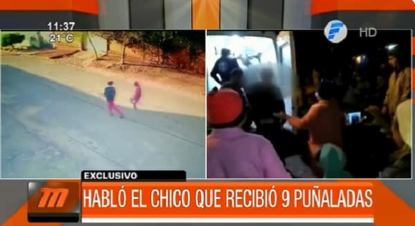 Adolescente apuñalado en asalto vuelve a su casa