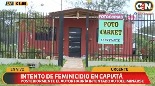 Reportan intento de feminicidio en Capiatá
