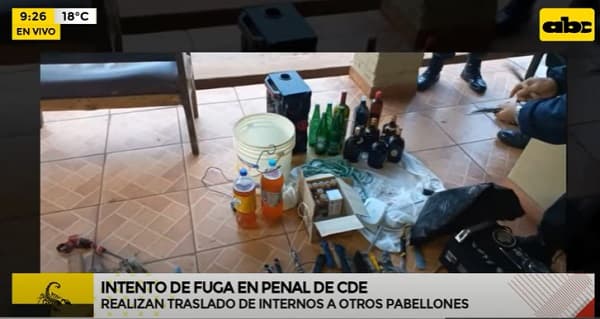 Frustran nuevo intento de fuga en penal de Ciudad del Este