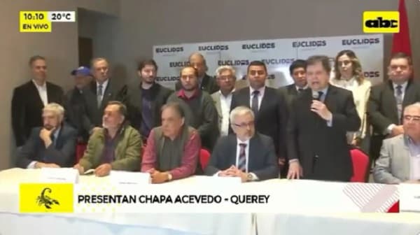 Querey acompañará en la chapa a Euclides