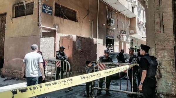 Incendio en iglesia egipcia deja 41 fallecidos y 14 heridos