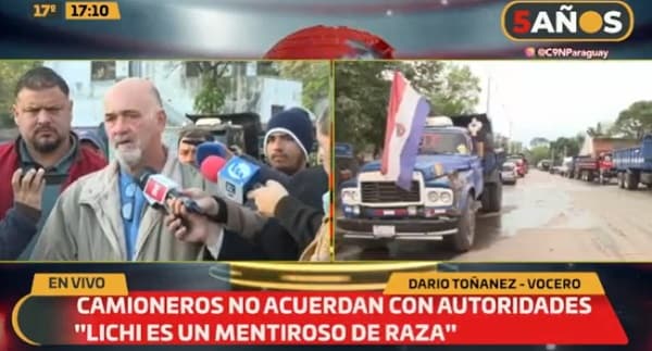 Camioneros disconformes tratan de “mentiroso” a titular de Petropar
