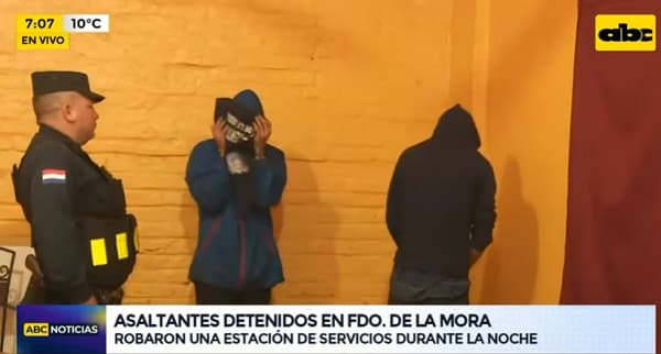 Detienen a sospechosos de asaltar surtidores