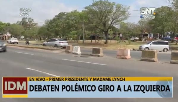 Concejales recomiendan rehabilitar polémico giro a la izquierda