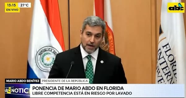 No se puede hablar de productividad cuando hay “capitales impuros”, advierte Abdo