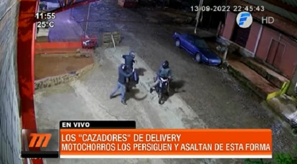 Delivery sufre robo de su motocicleta en Ciudad del Este