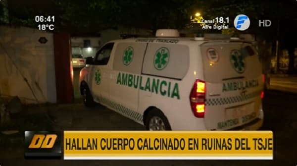 TSJE confirma que cuerpo hallado corresponde a funcionario desaparecido