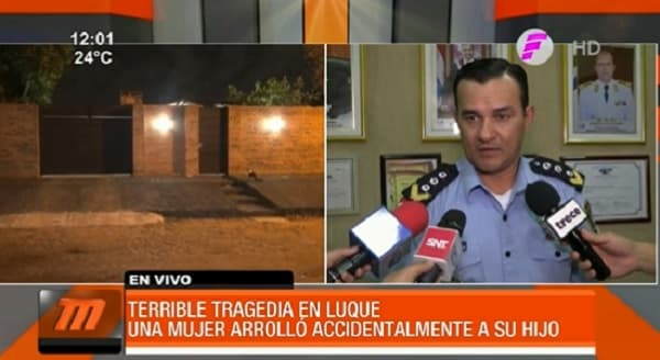 Bebé de un año fallece luego de ser arrollado por su madre