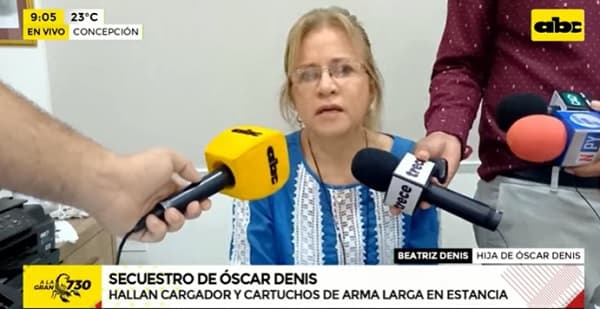 Hallan cargadores y cartuchos en establecimiento de familia Denis