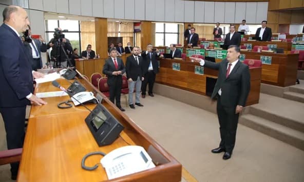 Olmedo jura como miembro del Consejo de la Magistratura