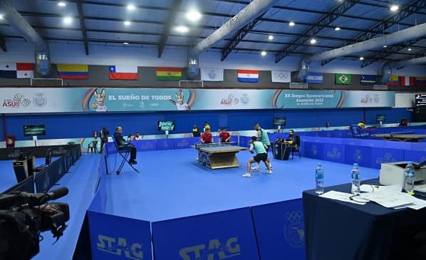 Controlan principio de incendio en estadio de tenis de mesa de la SND