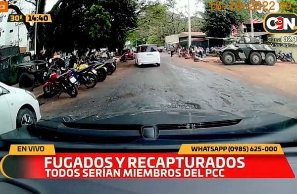 Recapturan a fugados de la cárcel de CDE 