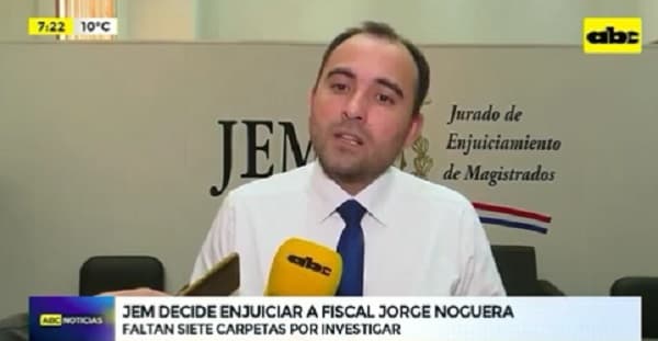Fiscal será enjuiciado por el JEM por inactividad en causas de González Daher