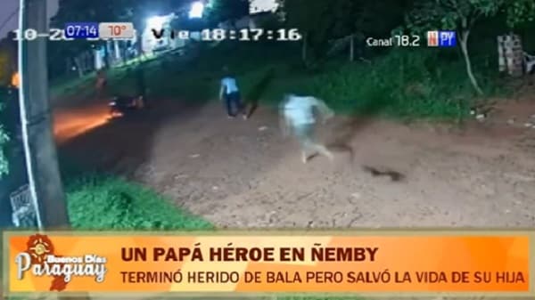 Hombre recibe disparo tras intentar defender a su hija en asalto