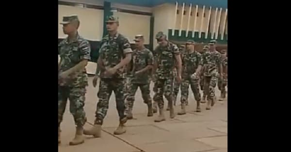 Militares de las FF.AA. salen a censar en el proceso de recuperación del INE