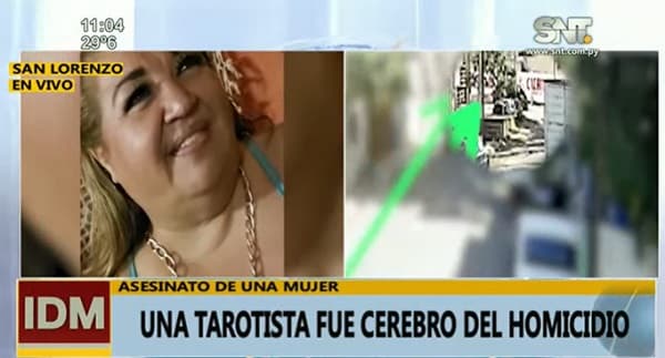 Tarotista instigó crimen de mujer en San Lorenzo, según Fiscalía