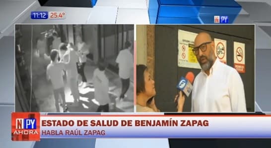 “Benja está despierto y de buen ánimo”, afirma Raúl Zapag