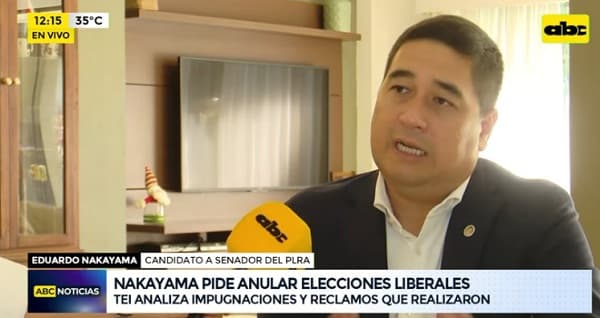 Nakayama pide nulidad de las internas del PLRA