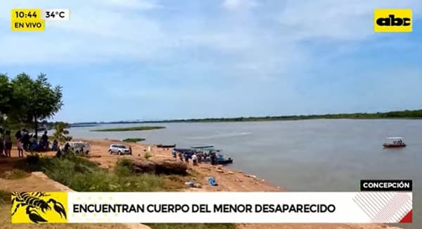 Hallan cuerpo de adolescente desaparecido en Concepción