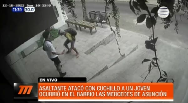 Víctima y atacante quedan detenidos tras intento de asalto