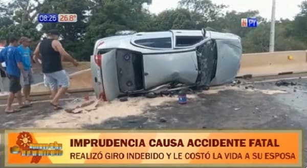 Madre fallece en accidente rutero en Oviedo