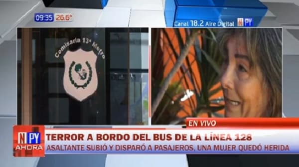 “No puedo creer que estoy con vida”, dice mujer baleada en bus